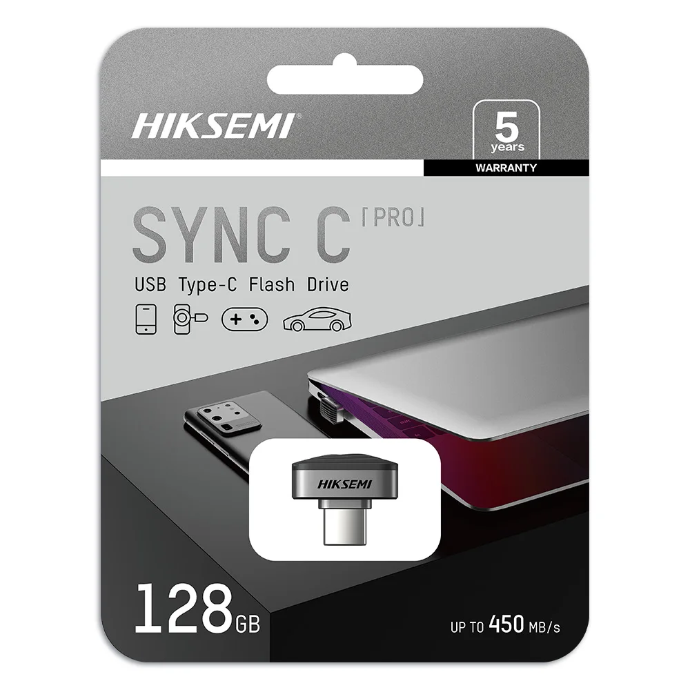 USB Flash Drive HIKSEMI MINI USB C 3.2 128GB 256GB High Speed Flash Drive Pen Drive Waterproof Flash Disk U Disk For Windows/ Mac OS/Linux Flash Drive Type C Pendrive