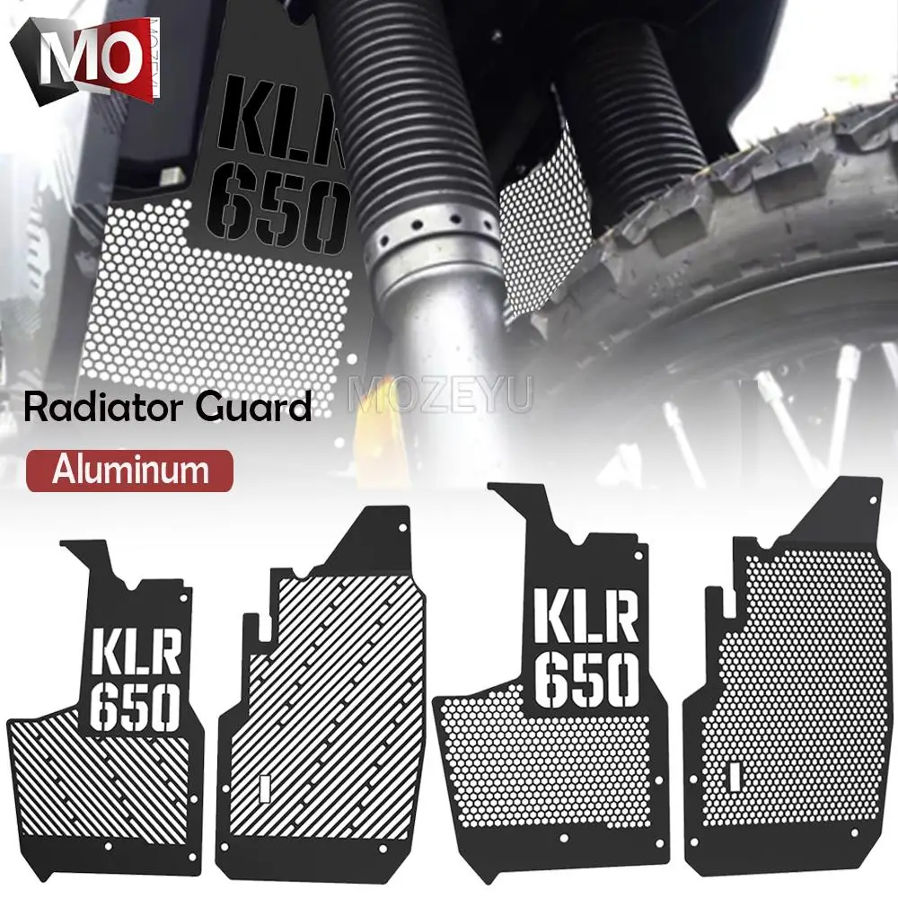 

For Kawasaki KLR650 Adventure KLR 650 S Traveler ABS 2022 2023 2024 Motorcycle Accessories Radiator Grille Guard Protector Cover