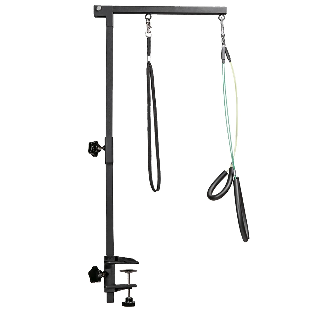 Suspender Grooming Table Arm Support Height Adjustable Dog Shower Stand Stainless Steel Telescopic Pet Grooming Stand with Sling
