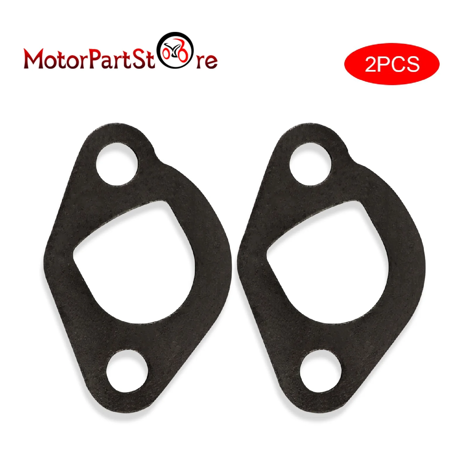 2 Pz Silenziatore Guarnizione Di Scarico Per Honda Gx110 Gx120 Gx160 Gx200 5.5Hp 6.5Hp Motori Muslimah Tosaerba Parti Accessori