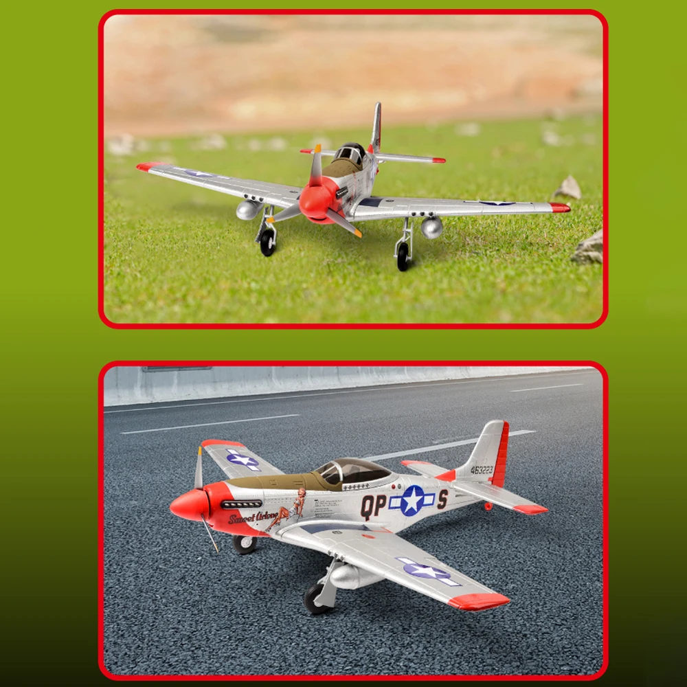 RC-Flugzeug P-51D Mustang 1/16 EPP mit oder ohne Kamera - Einsteiger