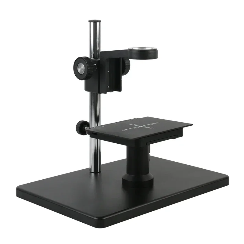 

Adjustable X Y Stage Adjustable Boom Large Stereo Arm Table Stand Holder 50mm Lens Diameter For HDMI USB Video Microscope Camera