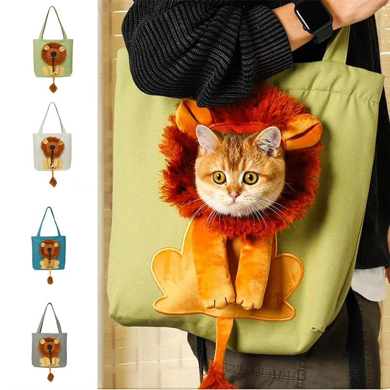 

Pet Canvas Shoulder Carrying Bag pet carrier cat transport cat bag