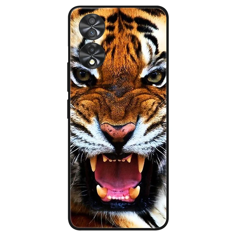 Shockproof TPU Soft Silicone Phone Cover with Cute Painted Design