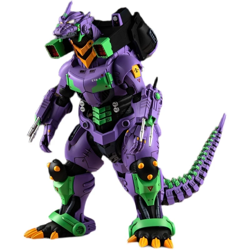 star action figures Original EVANGELION Model Kit Anime Figure Mecha Godzilla Kiryu EVA Unit-01 Color Action Figures Collectible Toys Gifts for Kids dragon ball z toys