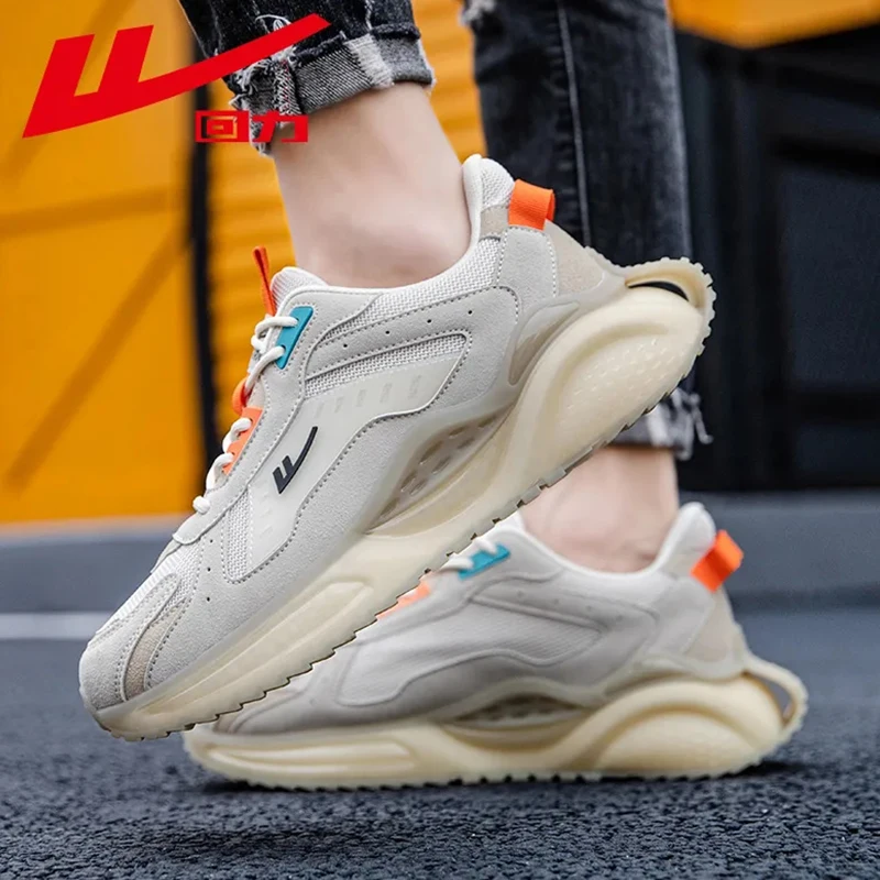 Warrior Luxury Brand Mens Casual Sneaker Fashion Airpillow Trendy Comfortable Running Shoes Jogging Traf  Dad's Shoes 5