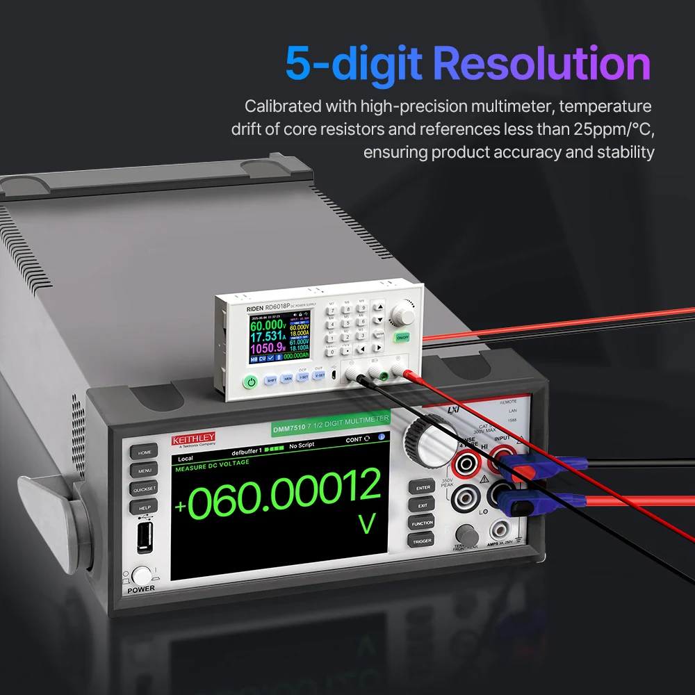 RD Digital Adjustable Lab Bench Power Supply