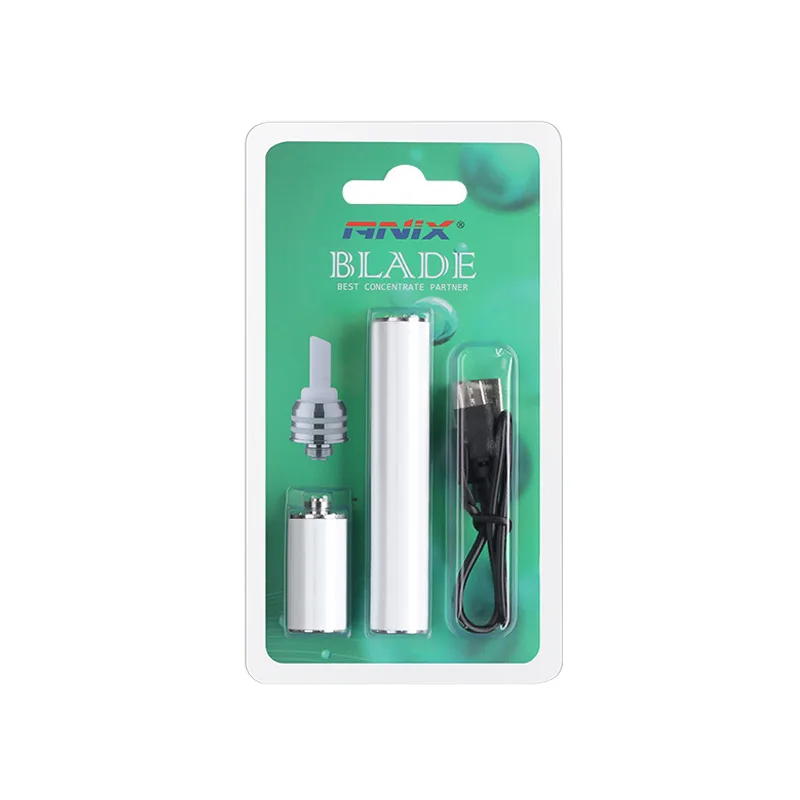 New Anix Blade Concentrate Heating Pen 650mAh Battery 40W Power 3S Fast Heating Ceramic Chamber Coilless Kitchen Tool