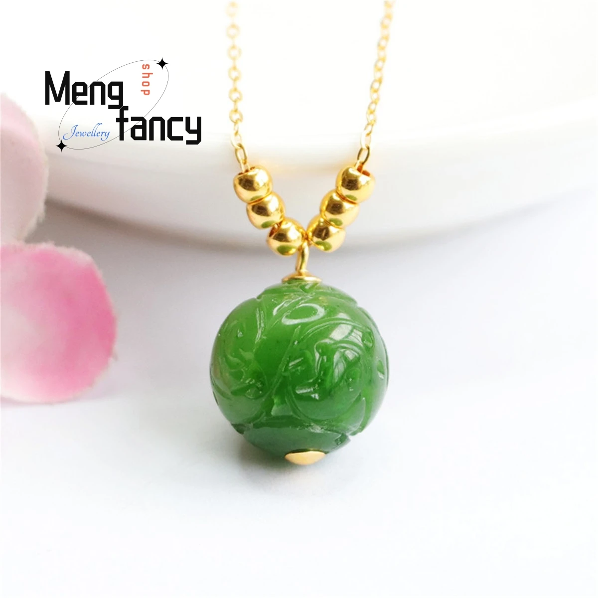 

Natural S925 Silver Hetian Jasper Necklace Pendant Simple Personality Versatile Fashion Exquisite Women Fine Jewelry Luxury Gift