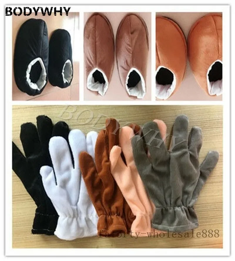 

Wholesale Character Mascot Costume Gloves and Shoes Cosplay game party Adults Size props