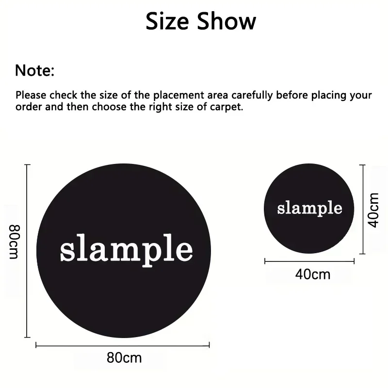 Game Controller Round Area Rug Cartoon Gamer Circle Carpet Rug Living Room Children's Bedroom Sofa Decor Non-slip Floor Mat