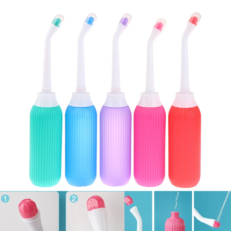 100/500ml Portable Bidet Private Parts Flushing Device Butt Cleaner Confinement Pregnant Lying-in Women's Perineum Body Care