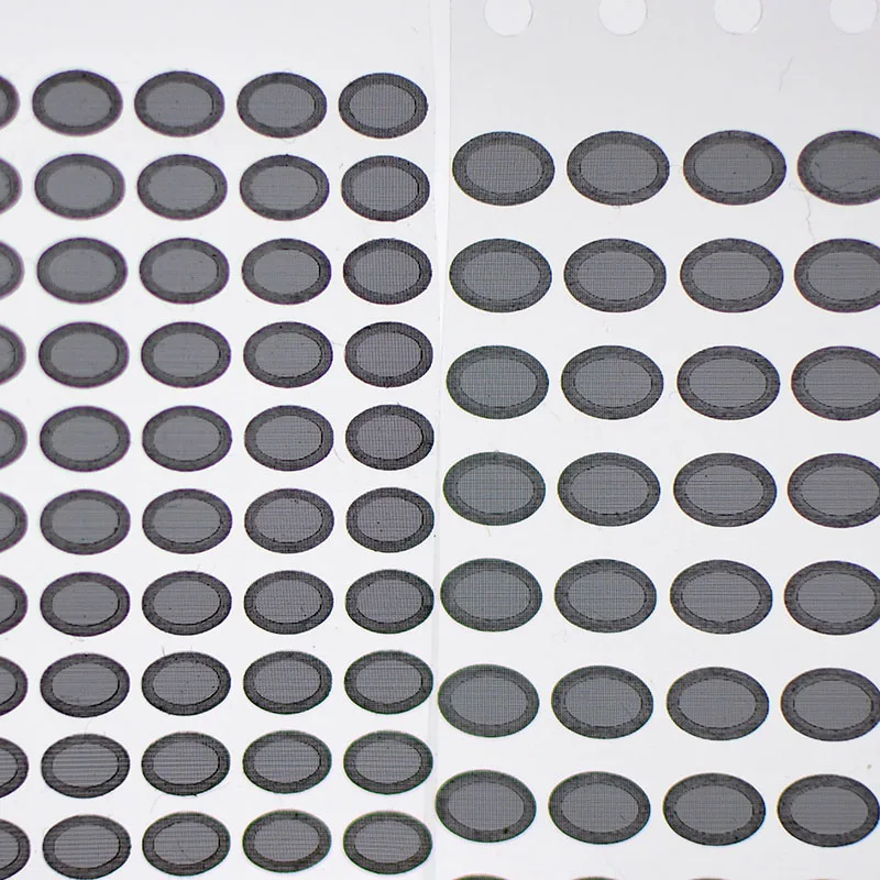 20 stücke Oval Form Kopfhörer Filter Mesh Ohrhörer Staub Proof Mesh In Ohr Tuning Mesh Filter Kopfhörer Fall Abdeckung