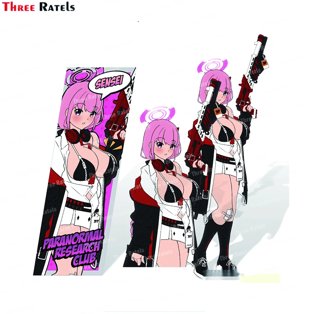 

Three Ratels j554 Eimi retro pop art bundle pack stickers for bedroom toilet decoration decals waterproof material