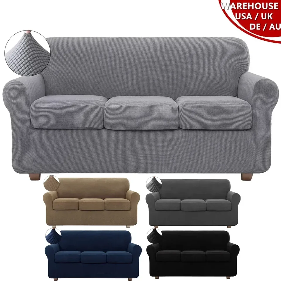 Stylish Elastic Jacquard Sofa Cover for Full Protection