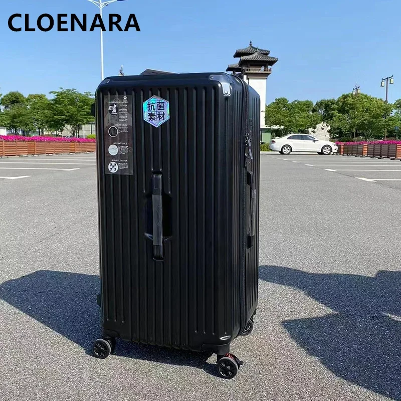 

COLENARA 22"24"26"28"30"32"34 Inch Suitcase Men's Oversized Capacity Trolley Case Wheeled Travel Bag Women's Rolling Luggage