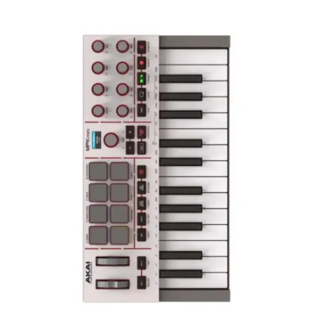  AKAI MPK Mini MK4 Updated Third-generation Keybed with Full-color Screen and Push/Turn Rotary Encoder