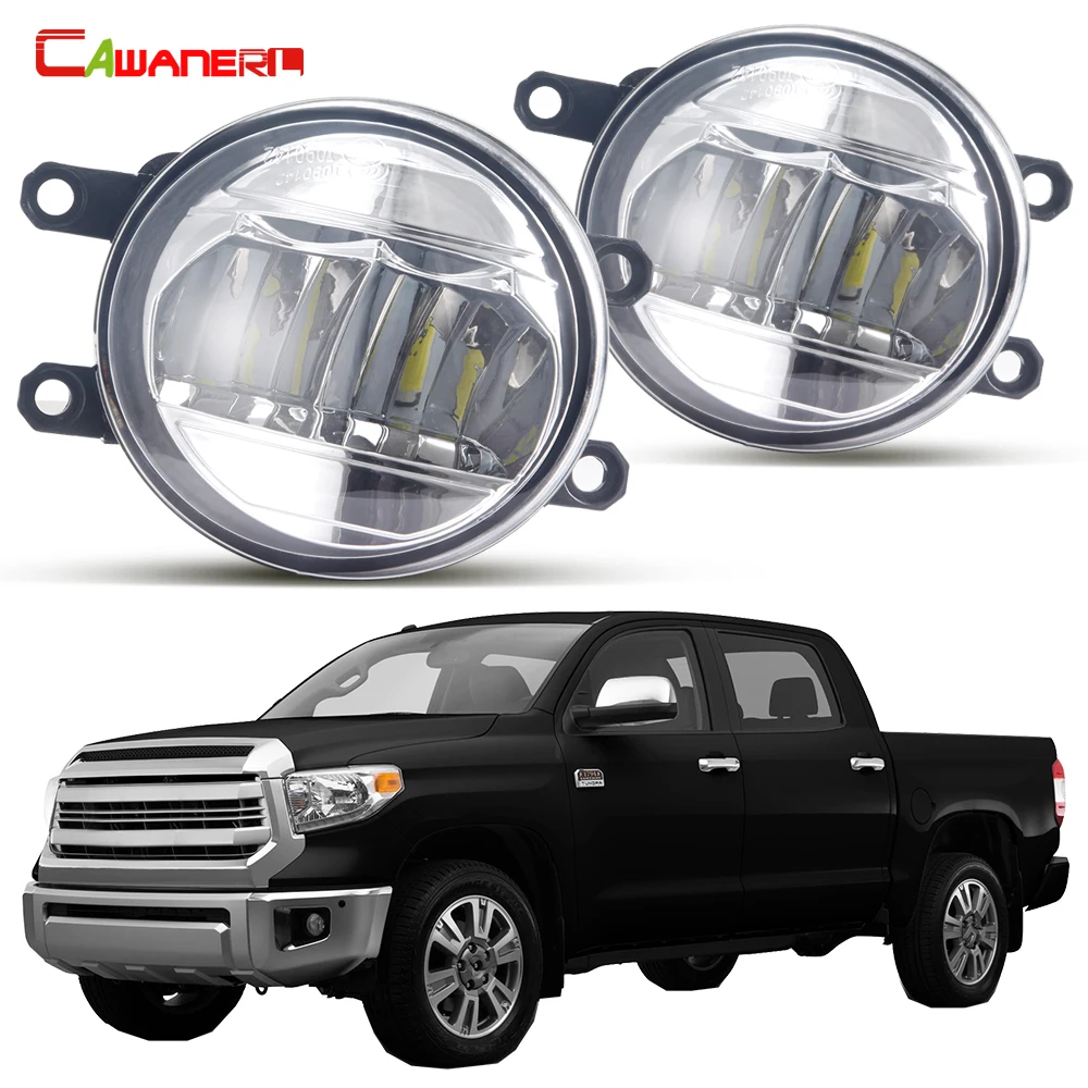 

2 шт., автомобильные светодиодсветодиодный противотуманные фасветильник 30 Вт для Toyota Tundra 2014-2019