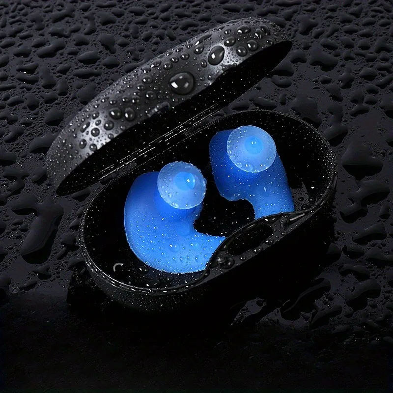 Ear Plugs Swimming Waterproof Silicone Earplugs for Swimming, Showering, Surfing & Bathing Swimming Accessories Pool Ear Plug 4