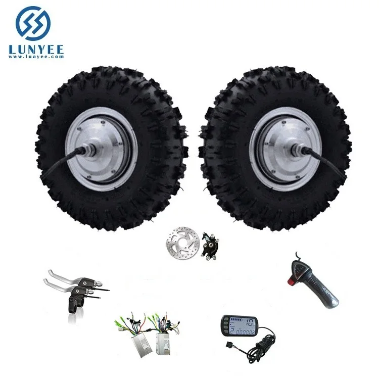 

hub motor kit Off-Road 13 Inch 48V 800W for electric scooter wheel s dual control conversion