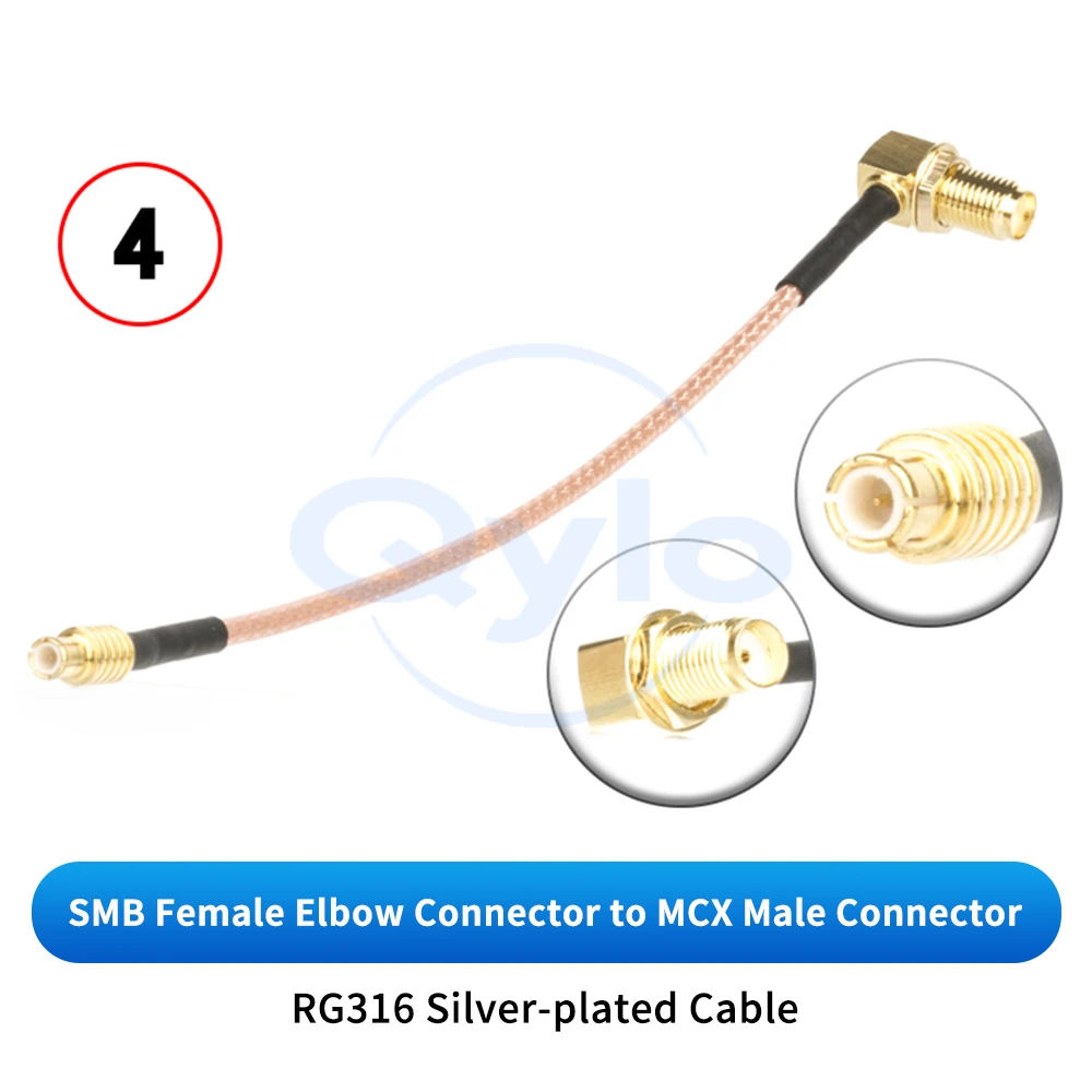 SMA zu MCX Adapterkabel RF Kabel MCX Patchkabel Antenne Verlängerungskabel Stecker auf Buchse Kabel RG316 Feeder Kabel 1 Stück – Detail 9
