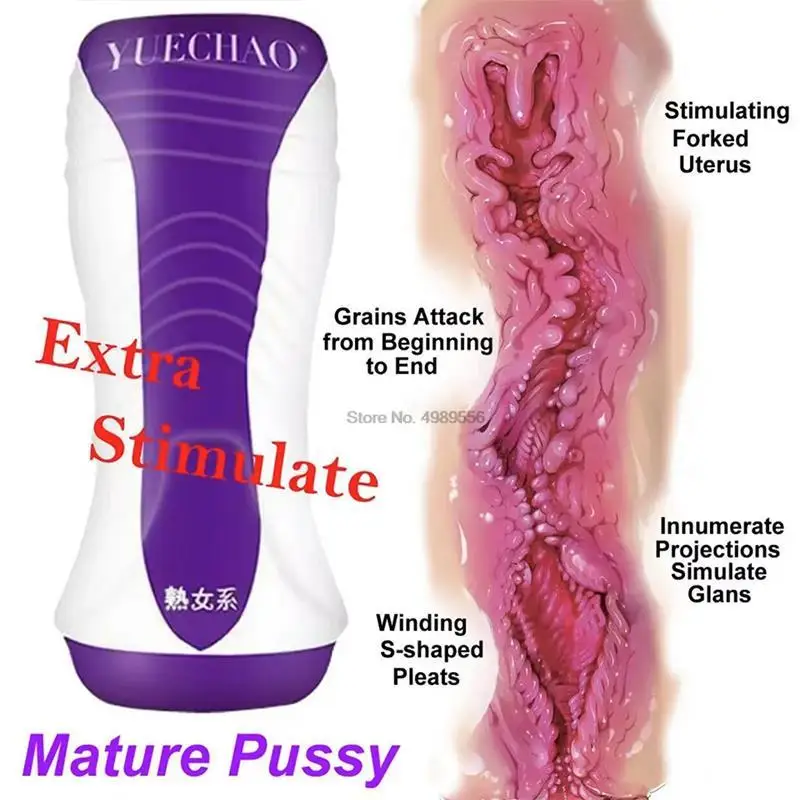 Pocket Pussy Realistic Vagina for Men Anal Male Masturbator Reusable Vacuum Pocket Masturbatings Machine Erotic Adult Products Male Masturbator