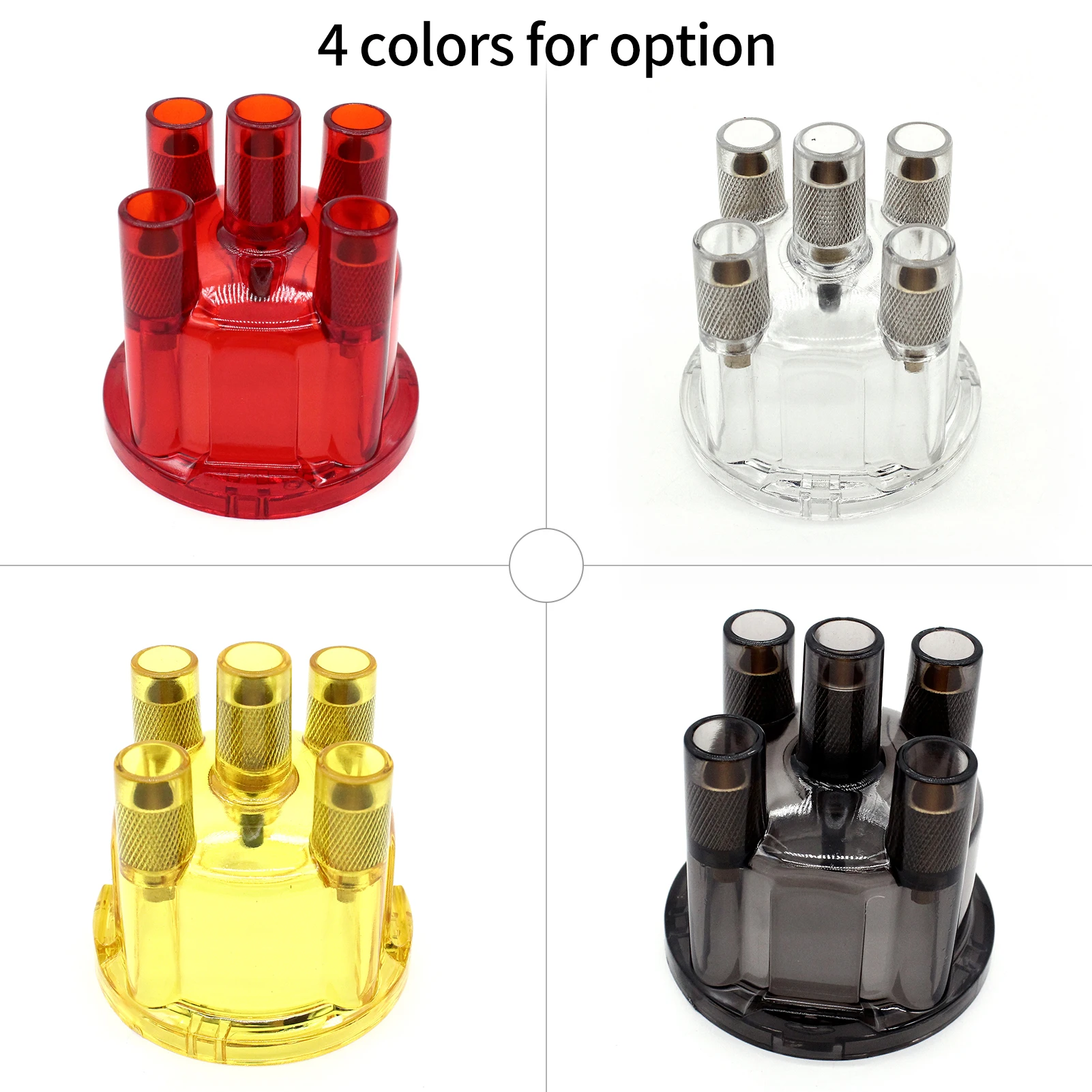 Transparent Distributor Cap for VW D-une Buggy Bug Ghia Baja Bus Replacement