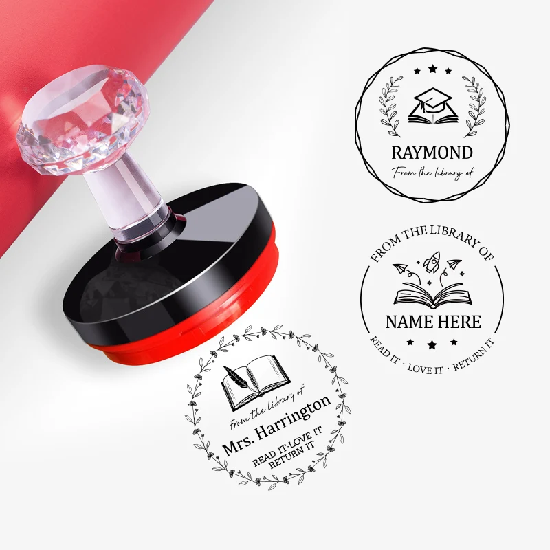 Self Inking Stamp Custom Book Personalized Wedding Customized Photosensitive Seal Wedding party Invitation letter logo