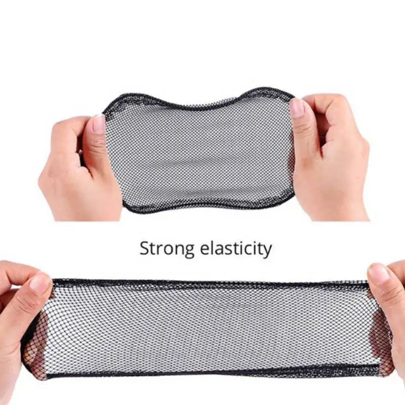 Hair Bun Net Drawstring Cap Base for Making Ponytail Net Afro Bun Wig Caps Hair Making With Guleless Hairnet Wig Liner