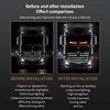 GRB LED Matrix Pixel Panel Devil's Eye Truck Sign Remote Control scrolling Animation LED Display Light for Car Truck windshield 3