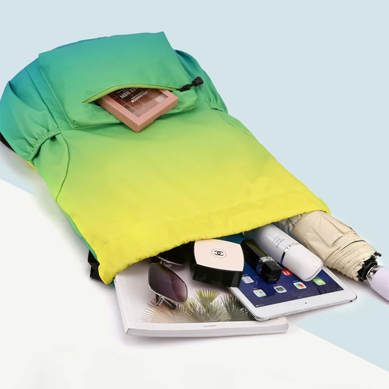 Portable Backpack Bundle Storage Bag
