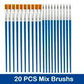 20 PCS Mix Brushs
