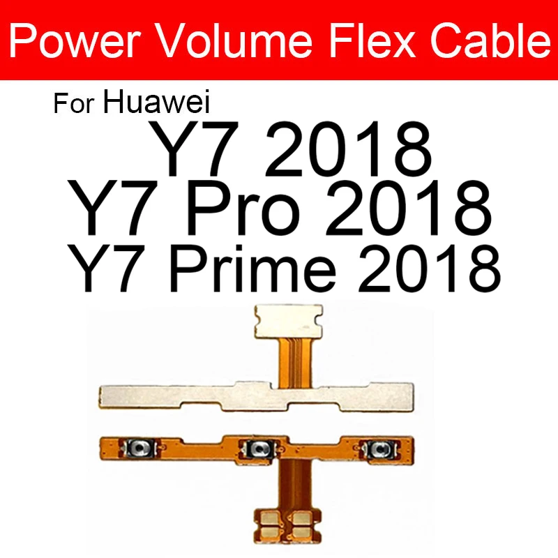 Universal Power and Volume Side Button Flex Cable