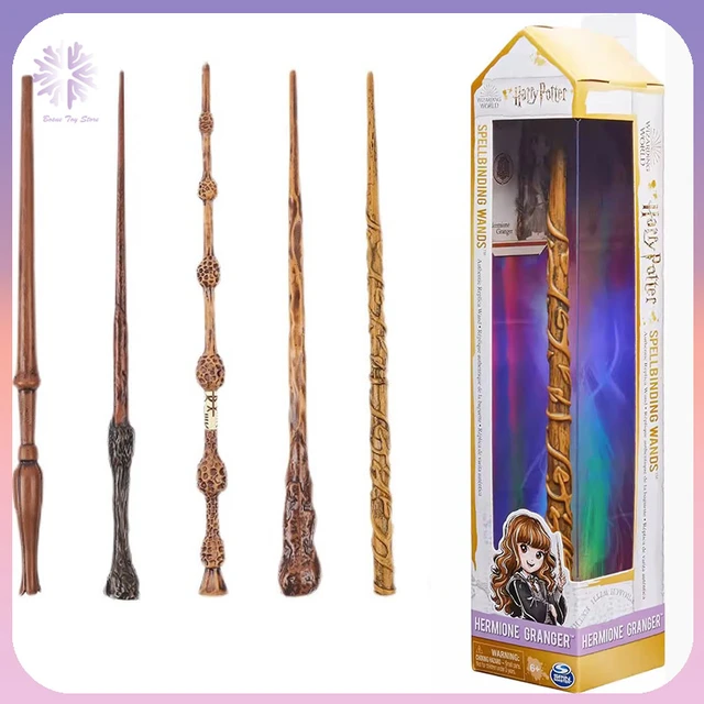 Figurines d'action Harry Potter originales, baguette magique Holly