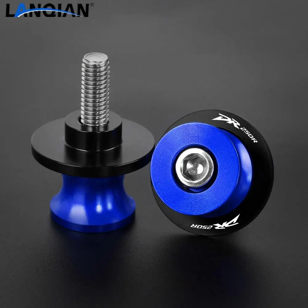 

For SUZUKI DR250R DR 250 R 1997 1998 1999 2000 M8 Motorcycle Accessories CNC Aluminum 8mm Swingarm Spool Slider Stand Screw