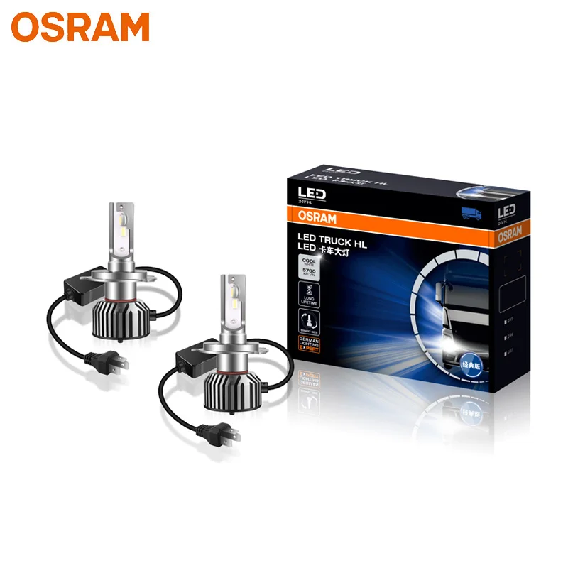 OSRAM LEDriving HL H4 P43t 12V 25W 6000K LED Car Light Super Bright  Headlight Car Bulb (2 Pcs) - AliExpress