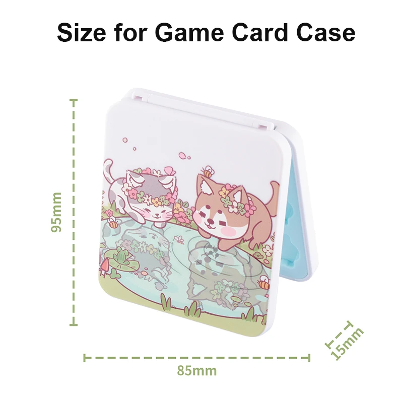 Cartão de Jogo Portátil para Nintendo Switch 12 em Tampa Magnética Caixa de Armazenamento para Oled ns Lite sd tf Card Box Case de - Image 3
