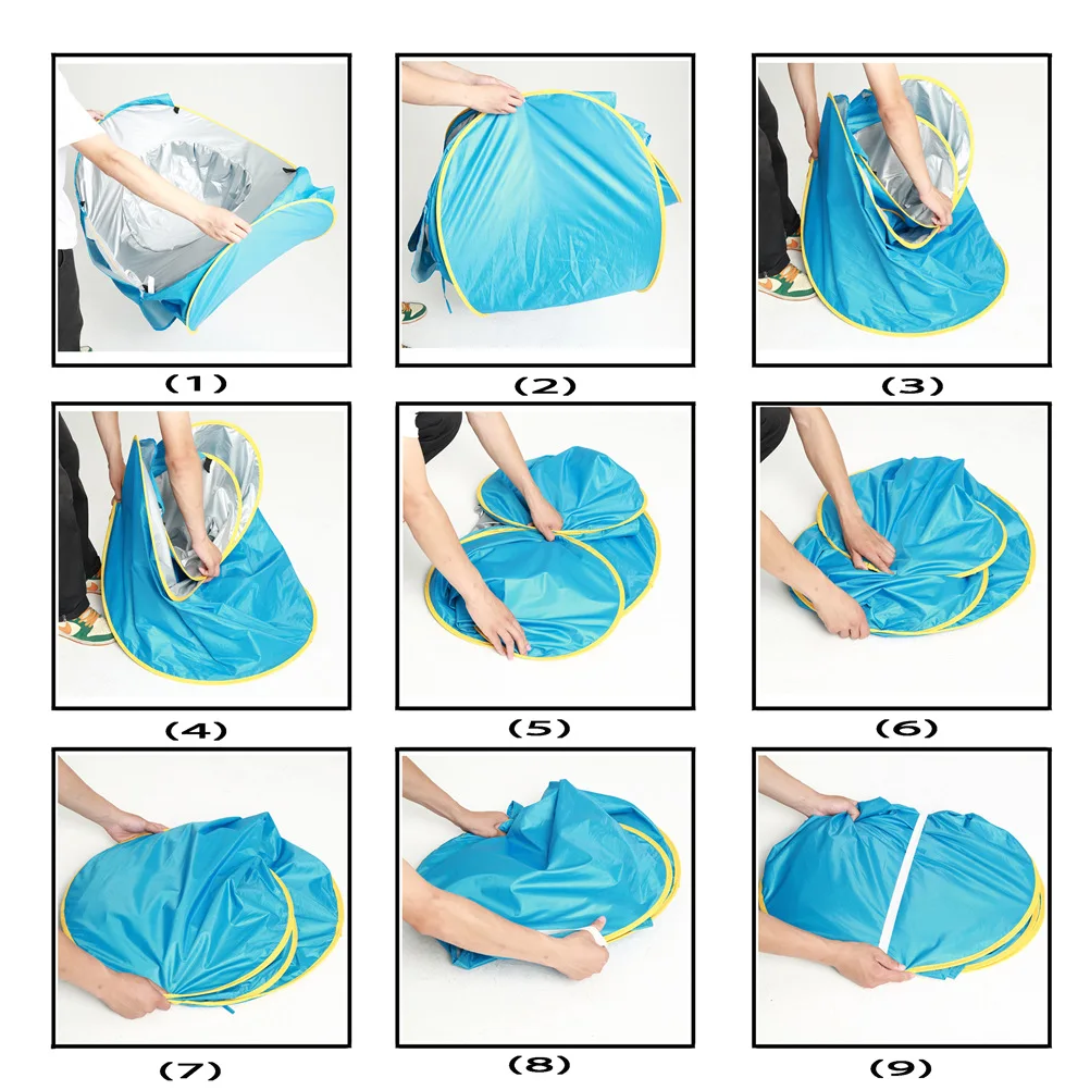 Baby Beach Tent Portable Shade Pool UV Protection Sun Shelter for Infant Outdoor Toys Child Swimming Pool Play House Tent Toys toy tent beach tent children toy tent