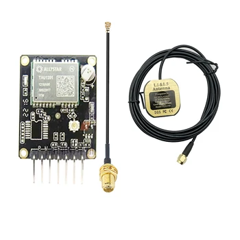 Multimode Dual Band GPS L1+L5 BDS GLONASS GALILEO QZSS GNSS Satellite Navigation Positioning Module TAU1201 Submeter Accuracy 1