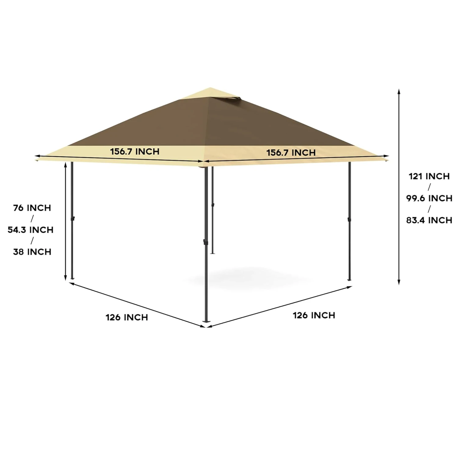 13x13 Outdoor Patio Gazebo 2