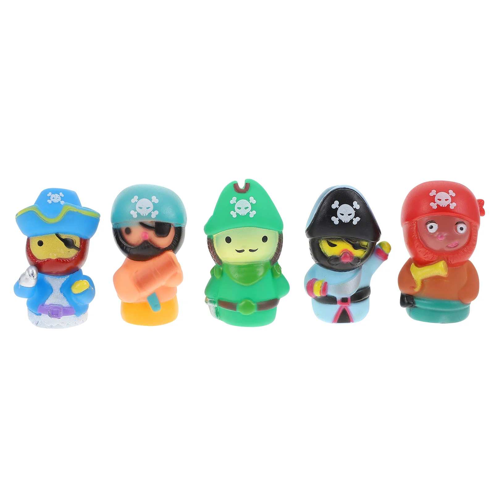 

Finger Puppets Set Pirate Hand Puppet Parents Kids Interactive Toys Kids Bath Toys Children Educational Toys