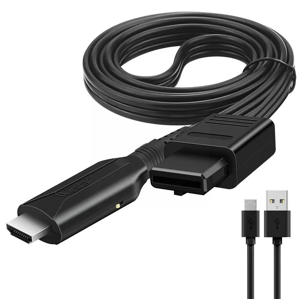 Cavo Di Collegamento Hd Compatibile Da Hd N64 A Hdmi Per N64 Snes Plug And Play 1080P Per Nintendo 64 A Hdmi-Compatibile Conver K7A8