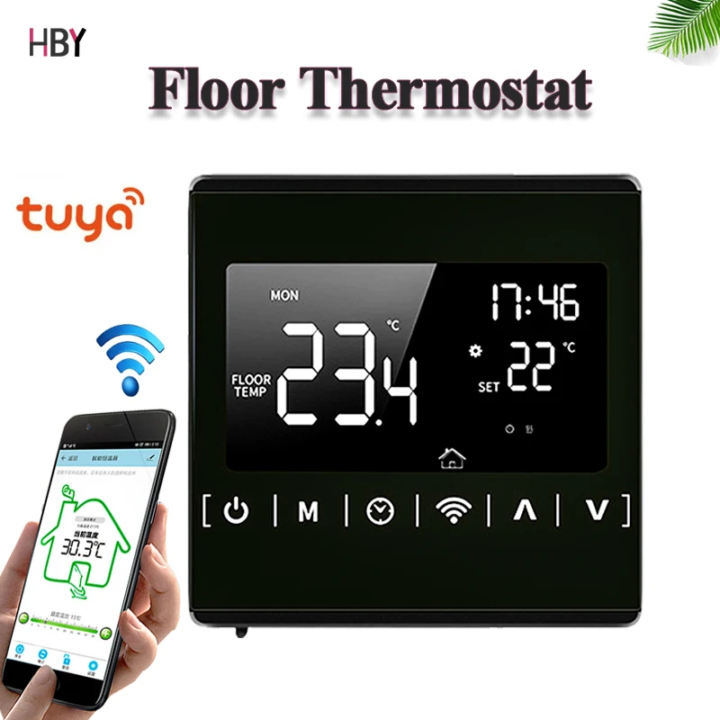 Electric Heating Room Thermostat Floor Heating Room Thermostat Wifi Floor Aliexpress
