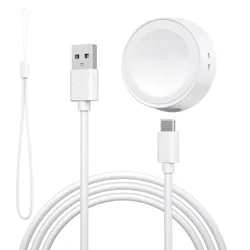 Magnetic Wireless Fast - Charging Dock (White USB A)
