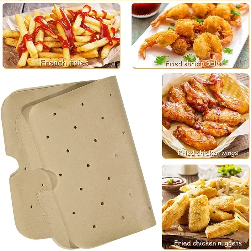 Manga Grill For Liner Baking Disposable Fryer Accessorie Ninja Air Paper Non-stick Mat
