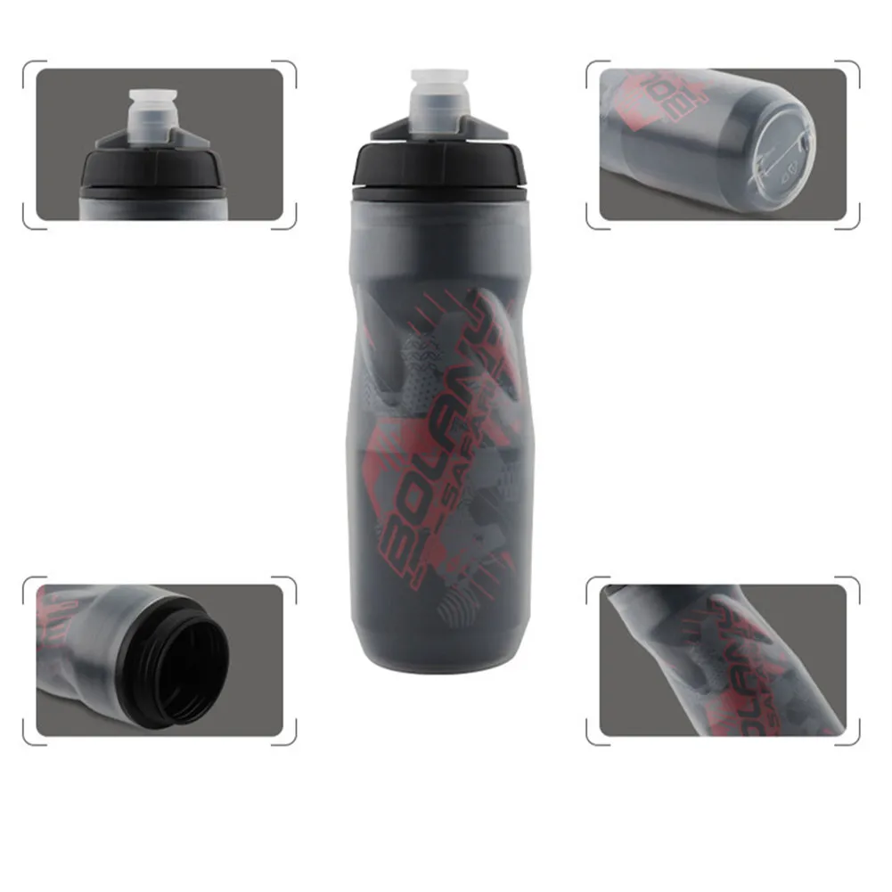 600ml Bike Cycling Water Bottle Heat - and ice-protected sports cup Cycling Equipment Mountain Bike Outdoor Water Bottle