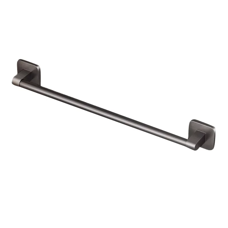 Bathroom Towel Holder Without Drilling Self-Adhesive Rack Rail