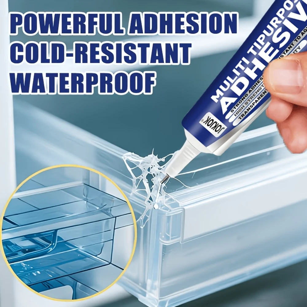 Adhesive for Fridge Repairs – Powerful Glue for Mending Cracks, Seals, And Plastic Components, Ideal for Refrigerator Doors, Lin - 2