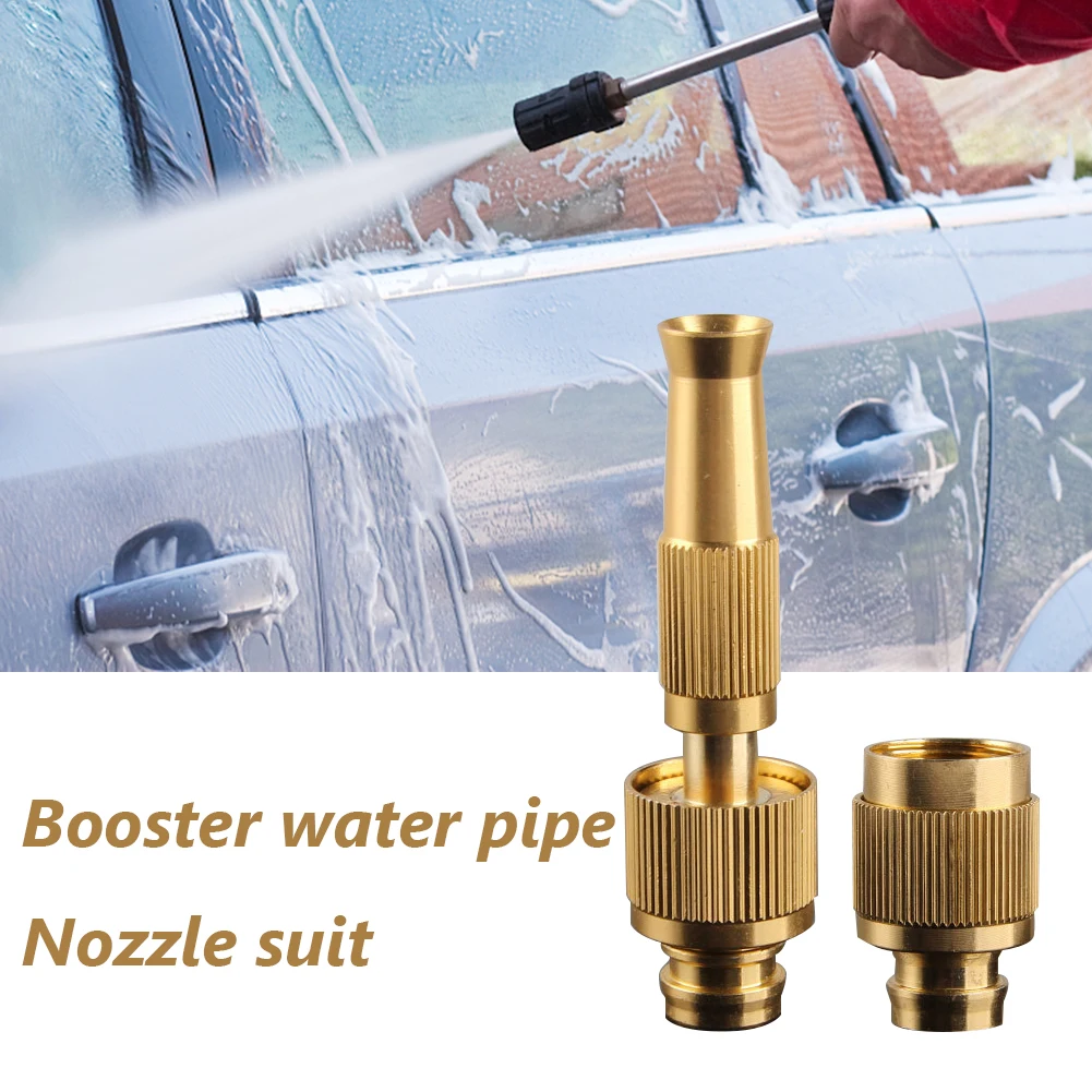 Hose Pressure Washer Sprinkler Multifunctional Water Spray Nozzle Garden Hose Fittings for Car Cleaning Flower Grass Watering