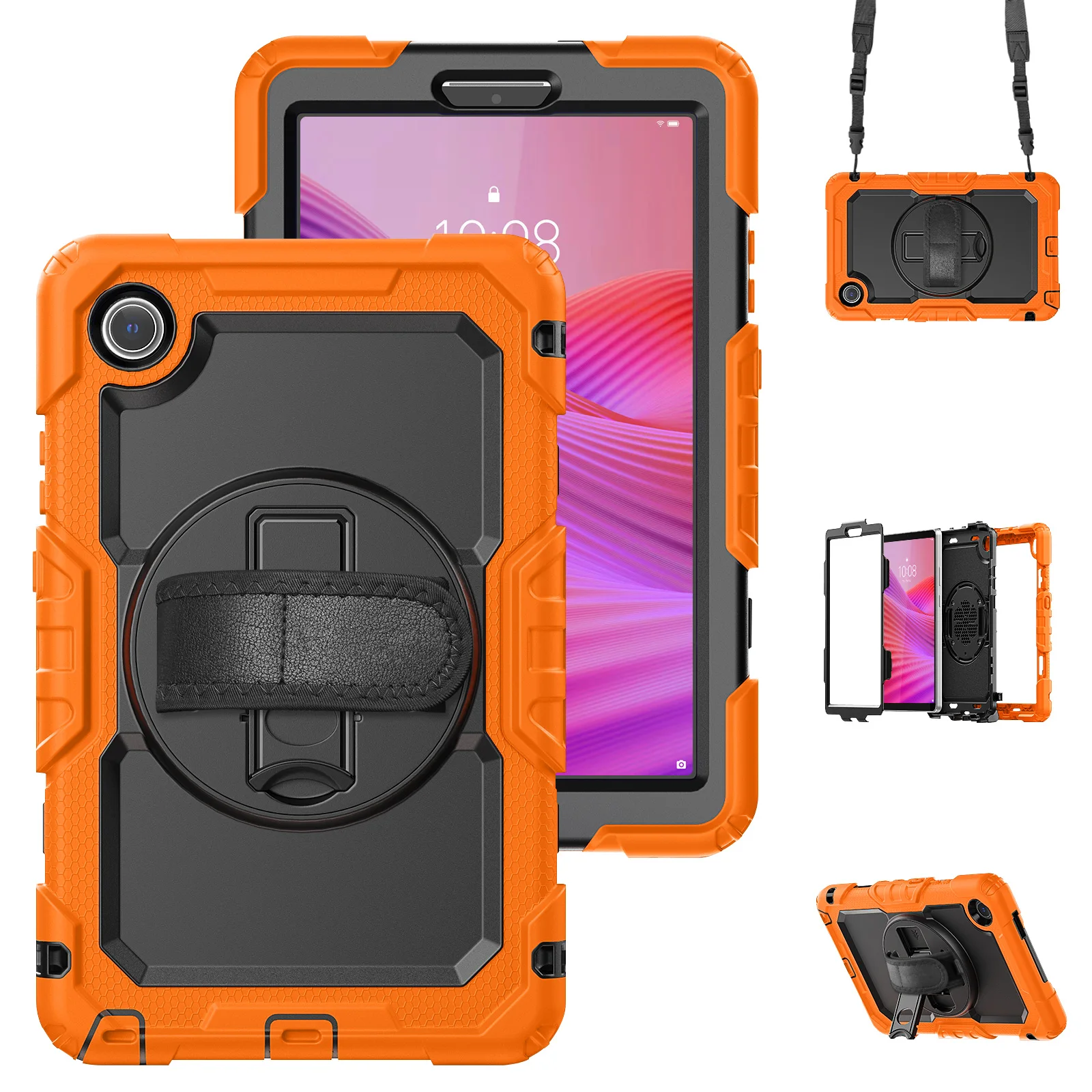 Kids Safe Shockproof Tablet Case with 360° Handle & Stand